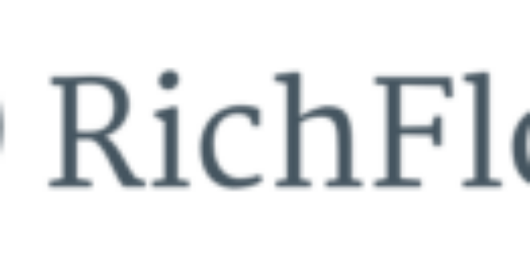 RichFlows site logo, website developer, web designer, IT company, web company, IT agency, IT firm